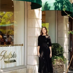 Smocked Midi Dress